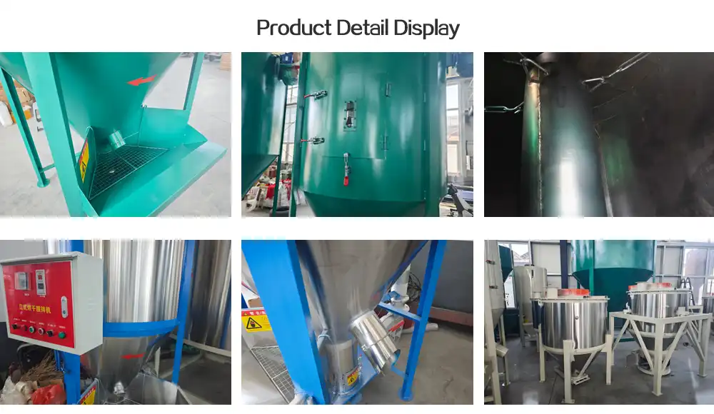 Modern plastic production depends on certain processing methods that turn raw materials into parts that work. There are five main methods: extrusion, blow molding, thermoforming, injection molding, and mixing systems, which are used for the important material preparation step. Each method is designed to meet a different set of manufacturing needs, such as making precise auto parts or a lot of wrapping materials. Before going into production lines, a plastic particle vertical mixer dryer makes sure that pellets have the right amount of wetness and are mixed evenly. This has a direct effect on the quality of the finished product and how efficiently it is made across all processing methods.
